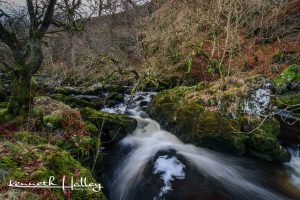 Waterfall in Carron Glen