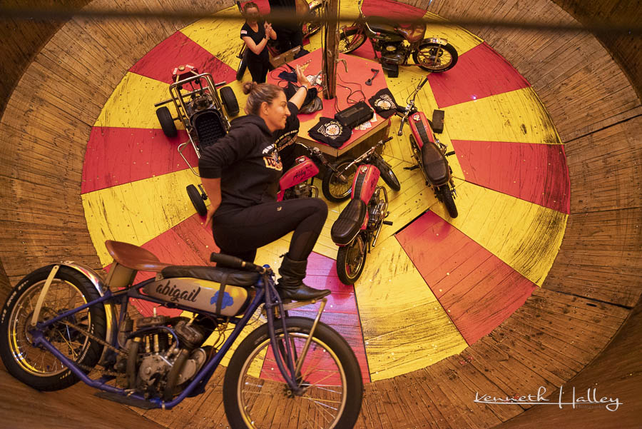 Wall of Death rider